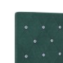 Cabecero Acolchado con Botones de Cristal en Verde Oscuro de 140 cm de Terciopelo | Foro24.es | Tu tienda online para hogar, jardín y más Foro24.es