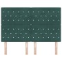 cabecero cabecero de botones de cristal acolchado verde oscuro 160 cm terciopelo | Foro24.es | Tu tienda online para hogar, jardín y más Foro24.es