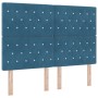Cabecero con Botón de Cristal Tufted Azul Oscuro 160 cm Terciopelo | Foro24.es | Tu tienda online para hogar, jardín y más Foro24.es
