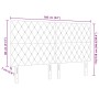 Cabecero con Botón de Cristal Tufted Rosa 160 cm Terciopelo | Foro24.es | Tu tienda online para hogar, jardín y más Foro24.es