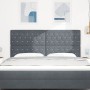 Cabecero con Botones Tapizados Cristal Gris Oscuro 180 cm Terciopelo | Foro24.es | Tu tienda online para hogar, jardín y más Foro24.es