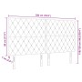 Cabecero con Botones Tapizados Cristal Gris Oscuro 180 cm Terciopelo | Foro24.es | Tu tienda online para hogar, jardín y más Foro24.es