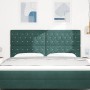 Cabecero con Botón de Cristal Acolchado Verde Oscuro 180 cm Terciopelo | Foro24.es | Tu tienda online para hogar, jardín y más Foro24.es