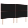 Cabecero con Botones de Cristal Acolchado Rosa 180 cm Terciopelo de , Cabeceros y pies de cama - Ref: Foro24-3337775, Precio:...