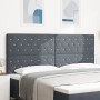 Cabecero con Botones de Cristal Gris Oscuro 200 cm de Terciopelo | Foro24.es | Tu tienda online para hogar, jardín y más Foro24.es