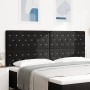 Cabecero con Botones de Cristal y Tufting Negro 200 cm en Terciopelo | Foro24.es | Tu tienda online para hogar, jardín y más Foro24.es