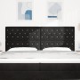 Cabecero con Botones de Cristal y Tufting Negro 200 cm en Terciopelo | Foro24.es | Tu tienda online para hogar, jardín y más Foro24.es