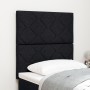 Cabecero  Diseño de Bloques de Diamante Negro 80 cm Tela, Cabecero  Diseño de Bloques de Diamante Negro 160 cm Tela | Foro24.es | Tu tienda online para hogar, jardín y más Foro24.es