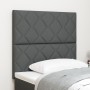 Cabecero  Diseño de Bloques de Diamante Gris Oscuro 100 cm Tela, Cabecero  Diseño de Bloques de Diamante Gris Oscuro 200 cm Tela | Foro24.es | Tu tienda online para hogar, jardín y más Foro24.es