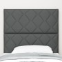Cabecero  Diseño de Bloques de Diamante Gris Oscuro 100 cm Tela, Cabecero  Diseño de Bloques de Diamante Gris Oscuro 200 cm Tela | Foro24.es | Tu tienda online para hogar, jardín y más Foro24.es