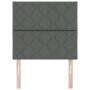 Cabecero  Diseño de Bloques de Diamante Gris Oscuro 100 cm Tela, Cabecero  Diseño de Bloques de Diamante Gris Oscuro 200 cm Tela | Foro24.es | Tu tienda online para hogar, jardín y más Foro24.es