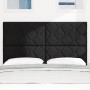 Cabecera Diseño de Bloques de Diamante Negra 140 cm Tela | Foro24.es | Tu tienda online para hogar, jardín y más Foro24.es