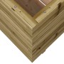 Jardinera de madera de pino impregnada 70x70x72 cm en Macetas y jardineras | Comprar online en Foru.es
