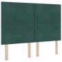 Cabecero Diseño de Bloques de Diamante Verde Oscuro 140 cm Terciopelo | Foro24.es | Tu tienda online para hogar, jardín y más Foro24.es