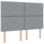 Cabecero Diseño de Bloques de Diamante Gris Claro 160 cm Tela | Foro24.es | Tu tienda online para hogar, jardín y más Foro24.es
