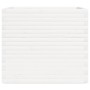 Jardinera de madera maciza de pino blanca 80x80x72 cm en Macetas y jardineras | Comprar online en Foru.es