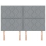 Cabecero Diseño de Bloques de Diamante Gris Claro 160 cm Tela | Foro24.es | Tu tienda online para hogar, jardín y más Foro24.es