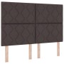 Cabecero Diseño de Bloques de Diamante Marrón Oscuro 160 cm Tela | Foro24.es | Tu tienda online para hogar, jardín y más Foro24.es