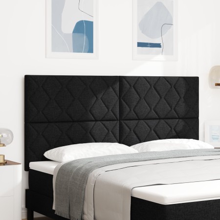 Cabecero Diseño de Bloques de Diamante Negro 180 cm Tela | Foro24.es | Tu tienda online para hogar, jardín y más Foro24.es