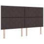 Cabecero Diseño de Bloques de Diamante Marrón Oscuro 180 cm Tela | Foro24.es | Tu tienda online para hogar, jardín y más Foro24.es