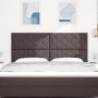 Cabecero Diseño de Bloques de Diamante Marrón Oscuro 180 cm Tela | Foro24.es | Tu tienda online para hogar, jardín y más Foro24.es