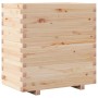 Jardinera madera maciza de pino 70x40x72 cm en Macetas y jardineras | Comprar online en Foru.es
