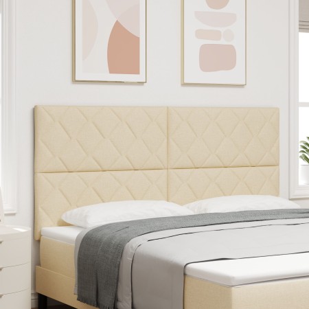 Cabecero Diseño Bloques de Diamante Crema 180 cm Tela | Foro24.es | Tu tienda online para hogar, jardín y más Foro24.es