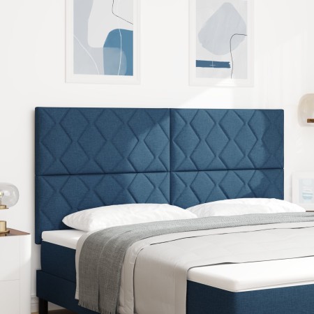 Cabecero Diseño de Bloques de Diamante Azul 180 cm Tela | Foro24.es | Tu tienda online para hogar, jardín y más Foro24.es