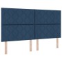 Cabecero Diseño de Bloques de Diamante Azul 180 cm Tela | Foro24.es | Tu tienda online para hogar, jardín y más Foro24.es