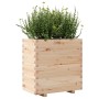 Jardinera madera maciza de pino 70x40x72 cm en Macetas y jardineras | Comprar online en Foru.es