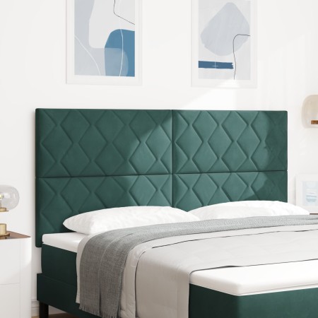 cabecero Diseño de Bloques de Diamante Verde Oscuro 180 cm Terciopelo | Foro24.es | Tu tienda online para hogar, jardín y más Foro24.es