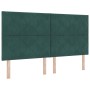 cabecero Diseño de Bloques de Diamante Verde Oscuro 180 cm Terciopelo | Foro24.es | Tu tienda online para hogar, jardín y más Foro24.es