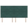 cabecero Diseño de Bloques de Diamante Verde Oscuro 180 cm Terciopelo | Foro24.es | Tu tienda online para hogar, jardín y más Foro24.es