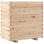 Jardinera madera maciza de pino 70x40x72 cm en Macetas y jardineras | Comprar online en Foru.es