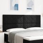 Cabecera Diseño de Bloques de Diamante Negra 200 cm Tela de , Cabeceros y pies de cama - Ref: Foro24-3337953, Precio: 135,54 ...
