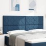 Cabecero Diseño de Bloques de Diamante Azul 200 cm Tela | Foro24.es | Tu tienda online para hogar, jardín y más Foro24.es