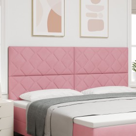 Comprar cabecero bloques de diamante Rosa 200 cm