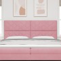 cabecero bloques de diamante Rosa 200 cm Terciopelo | Foro24.es | Tu tienda online para hogar, jardín y más Foro24.es