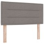 Cama Box Spring con Colchón Taupe 80x200 cm Tela | Foro24.es | Tu tienda online para hogar, jardín y más Foro24.es