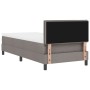 Cama Box Spring con Colchón Taupe 80x200 cm Tela | Foro24.es | Tu tienda online para hogar, jardín y más Foro24.es