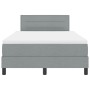 Cama de muelles con colchón Gris Claro 120x190 cm Tela | Foro24.es | Tu tienda online para hogar, jardín y más Foro24.es