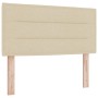 Cama con Resorte y Colchón color Crema 120x190 cm Tela | Foro24.es | Tu tienda online para hogar, jardín y más Foro24.es