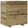 Jardinera madera de pino impregnada 70x40x72 cm en Macetas y jardineras | Comprar online en Foru.es