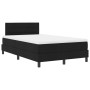 Cama con Box Spring y colchón negra 120x200 cm Tela | Foro24.es | Tu tienda online para hogar, jardín y más Foro24.es