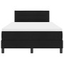 Cama con Box Spring y colchón negra 120x200 cm Tela | Foro24.es | Tu tienda online para hogar, jardín y más Foro24.es