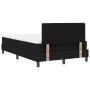 Cama con Box Spring y colchón negra 120x200 cm Tela | Foro24.es | Tu tienda online para hogar, jardín y más Foro24.es