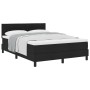 Cama con Box Spring y Colchón Negra 140x190 cm Tela de , Camas y somieres - Ref: Foro24-3338610, Precio: 435,84 €, Descuento:...