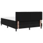 Cama con Box Spring y Colchón Negra 140x190 cm Tela de , Camas y somieres - Ref: Foro24-3338610, Precio: 435,84 €, Descuento:...