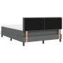 Cama con Base Gris Oscuro con Colchón 140x200 cm Tela de , Camas y somieres - Ref: Foro24-3338616, Precio: 441,73 €, Descuent...