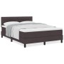 Cama con Box Spring y Colchón Marrón Oscuro 140x200 cm Tela | Foro24.es | Tu tienda online para hogar, jardín y más Foro24.es
